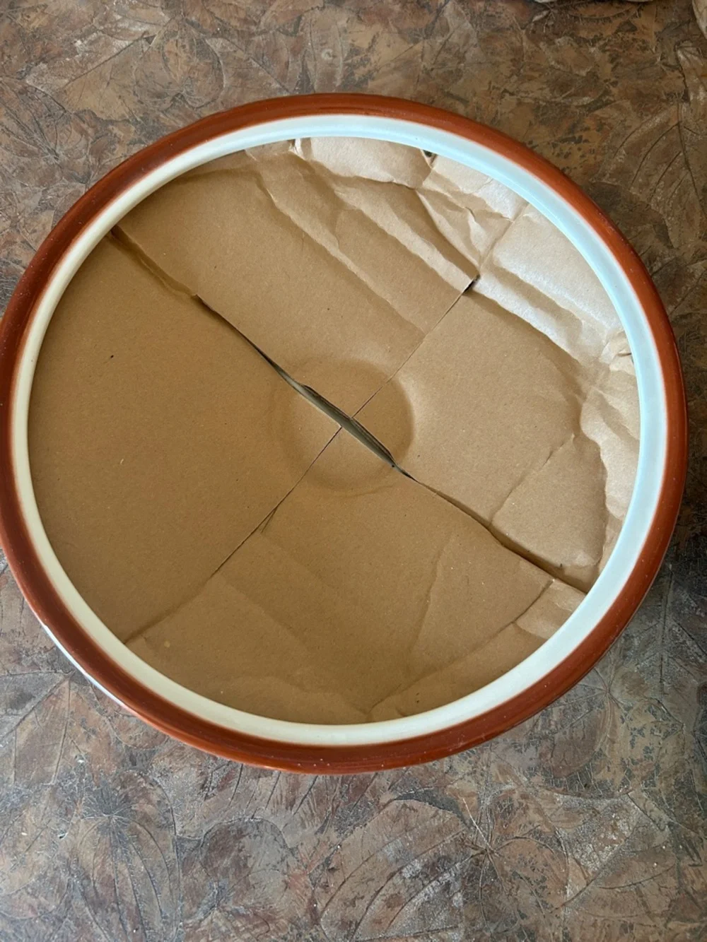 Vintage Clay Art Ceramic Handpainted Chili Pepper Inspired Tortilla Warmer
